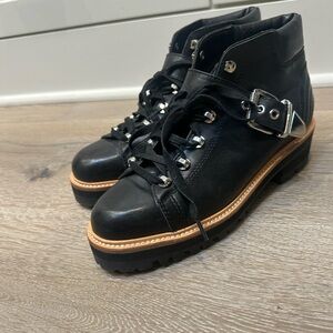 Mark Fisher Black Leather Boots